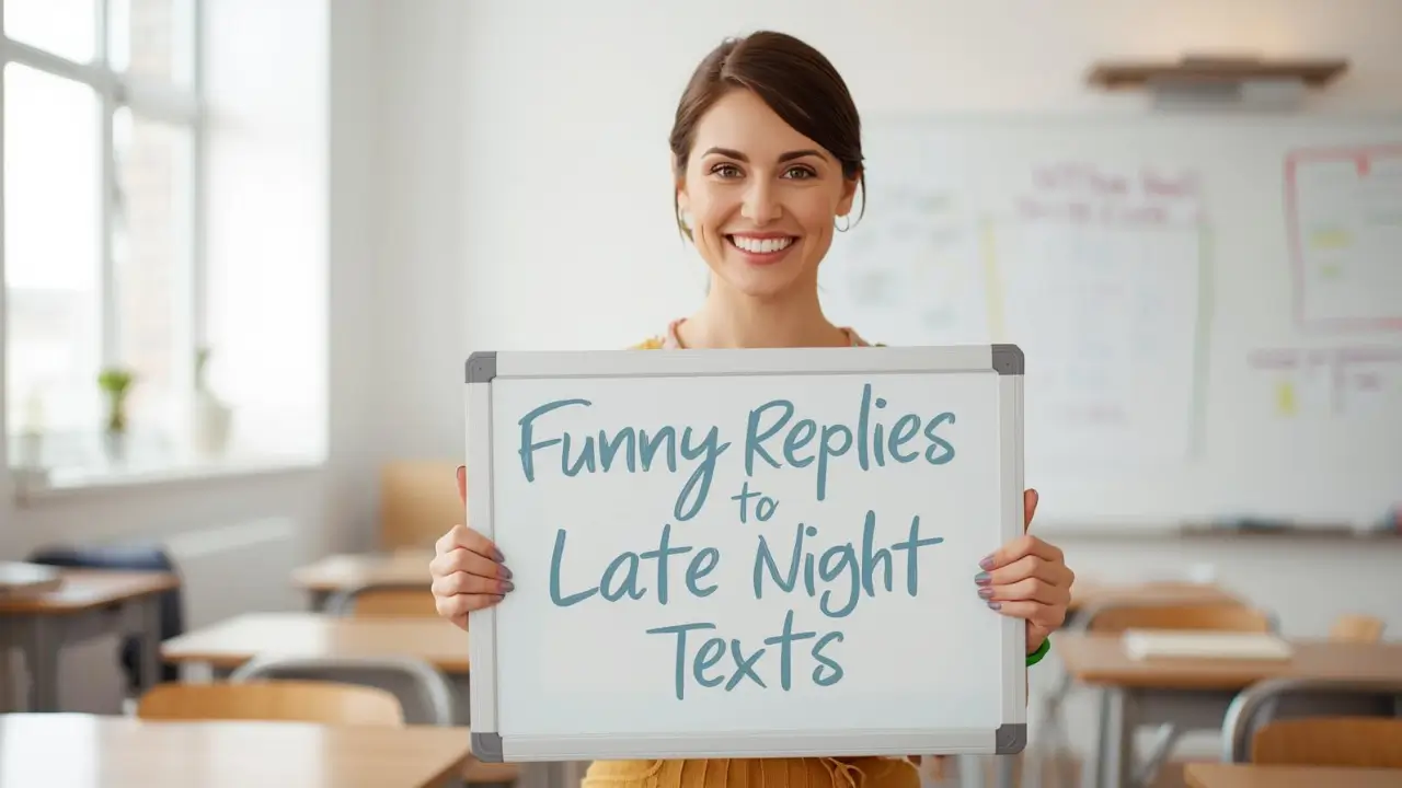 Funny Replies to Late Night Texts