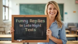 Funny Replies to Late Night Texts