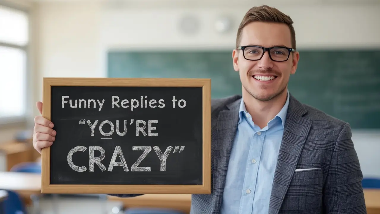 funny replies to you're crazy