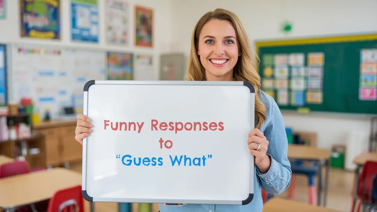 funny responses to guess what