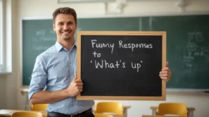 funny responses to whats up