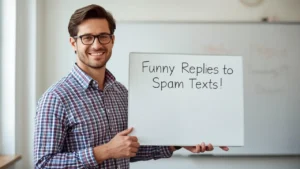 Funny Replies to Spam Texts