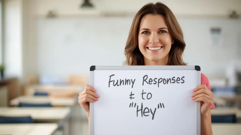 funny responses to hey