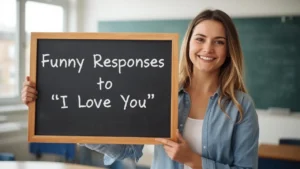 funny responses to i love you