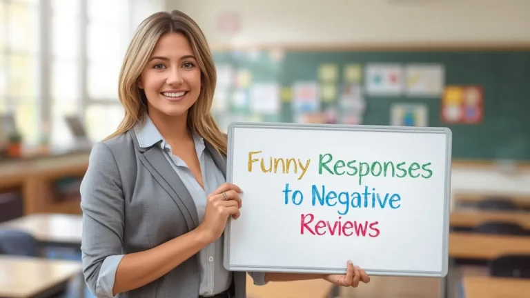 funny responses to negative reviews