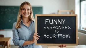 funny responses to your mom