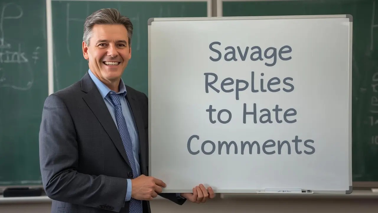 savage replies to hate comments