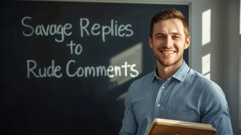 savage replies to rude comments