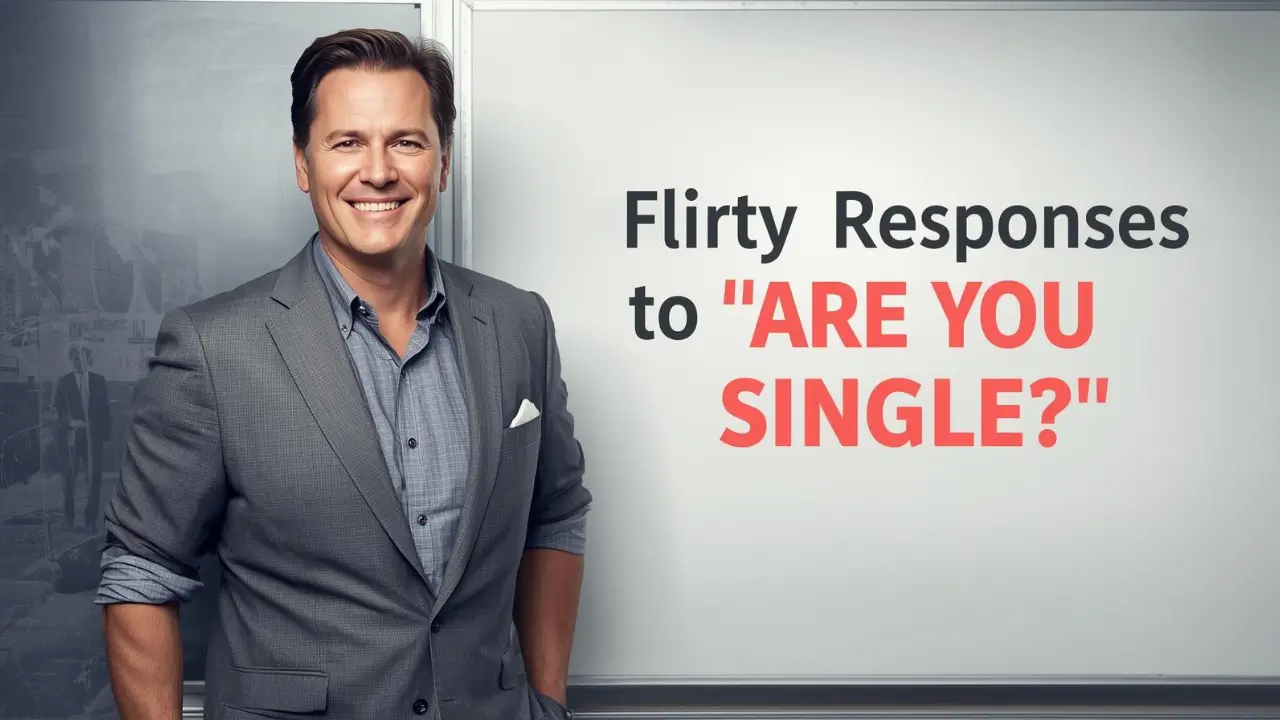 flirty responses to are you single