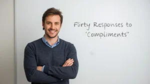 flirty responses to compliments