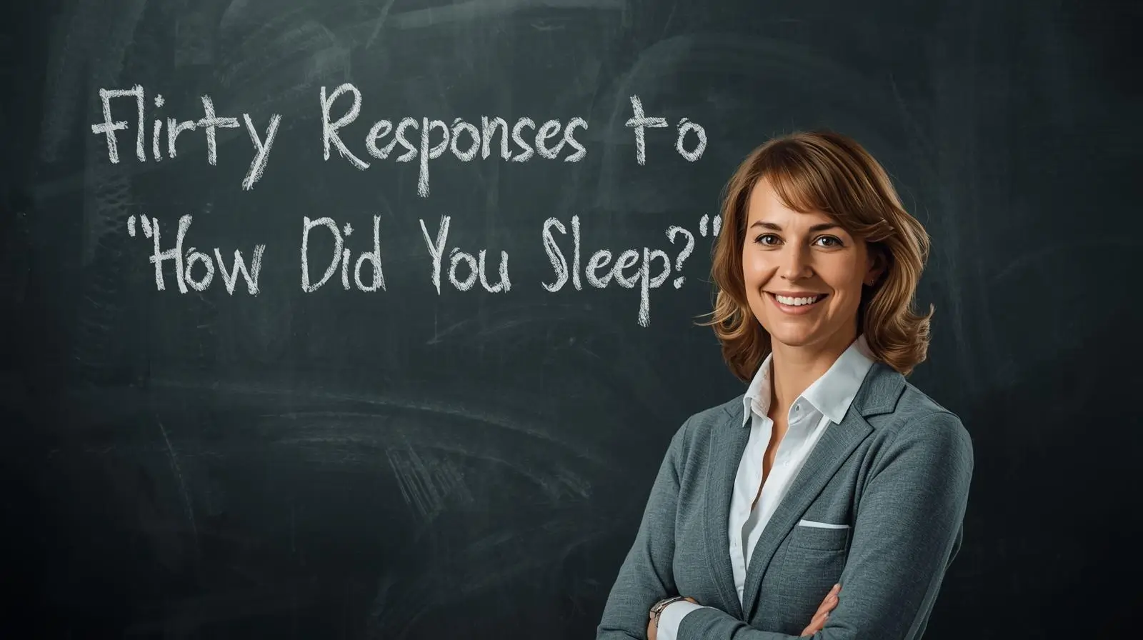 flirty responses to how did you sleep