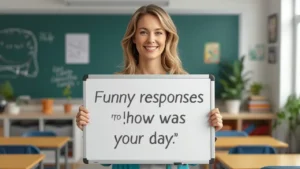 funny responses to how was your day