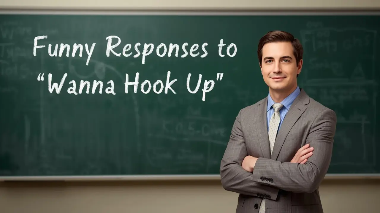 funny responses to wanna hook up