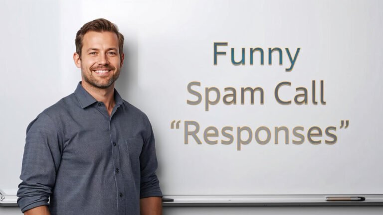 funny spam call responses