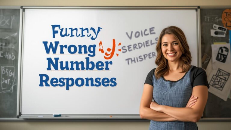 funny wrong number responses