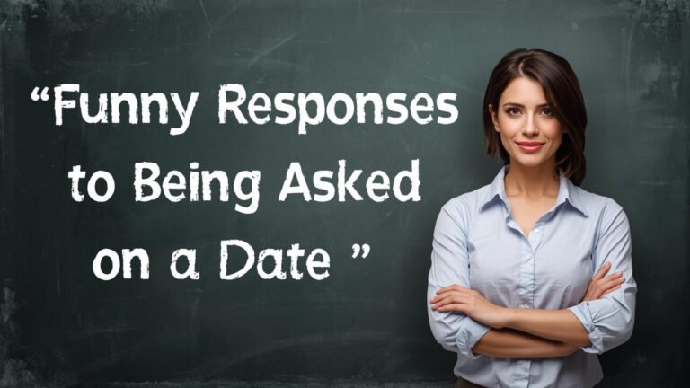 funny responses to being asked on a date