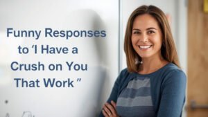 funny responses to i have a crush on you