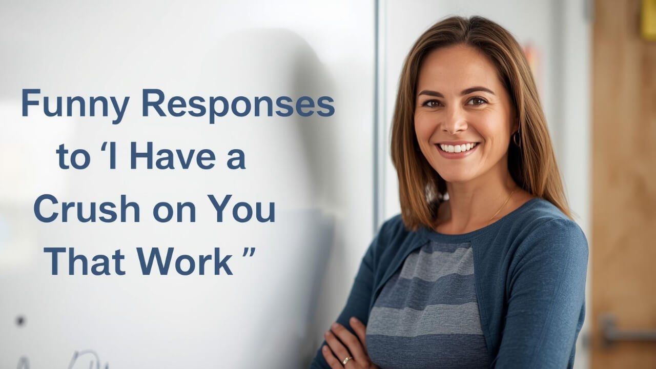 funny responses to i have a crush on you