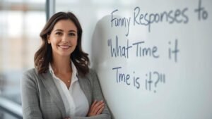 funny responses to what time is it