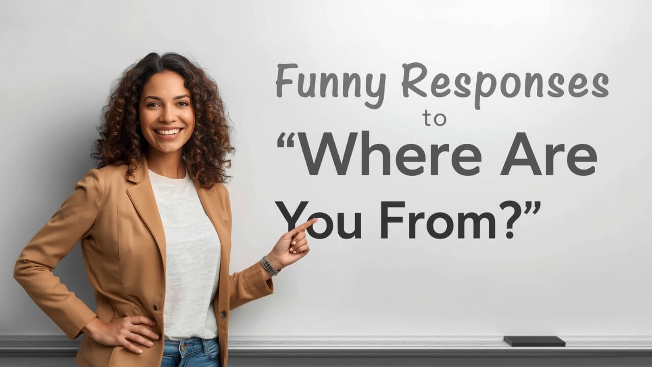 funny responses to where are you from