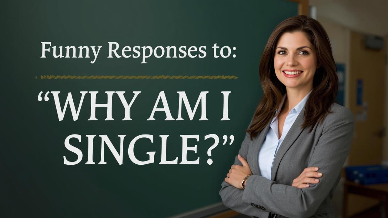 funny responses to why am i single