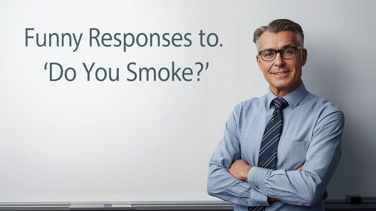 funny responses to do you smoke
