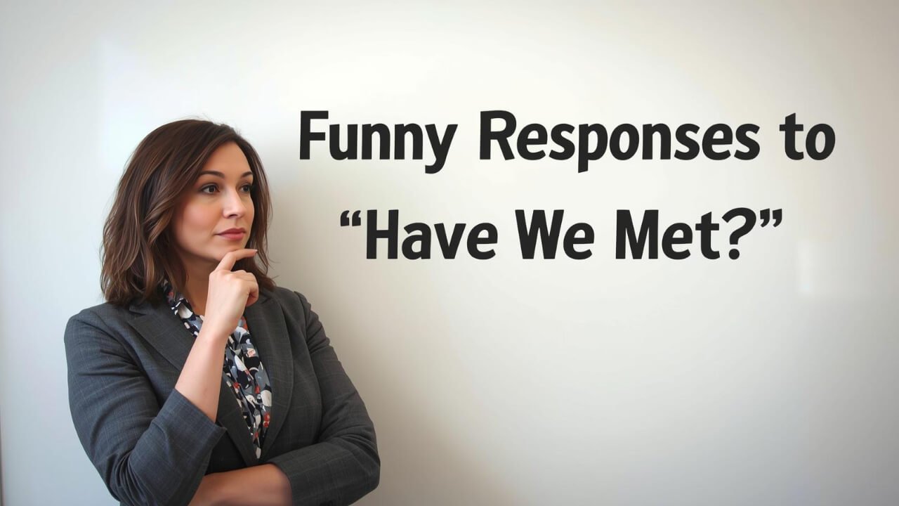 funny responses to have we met