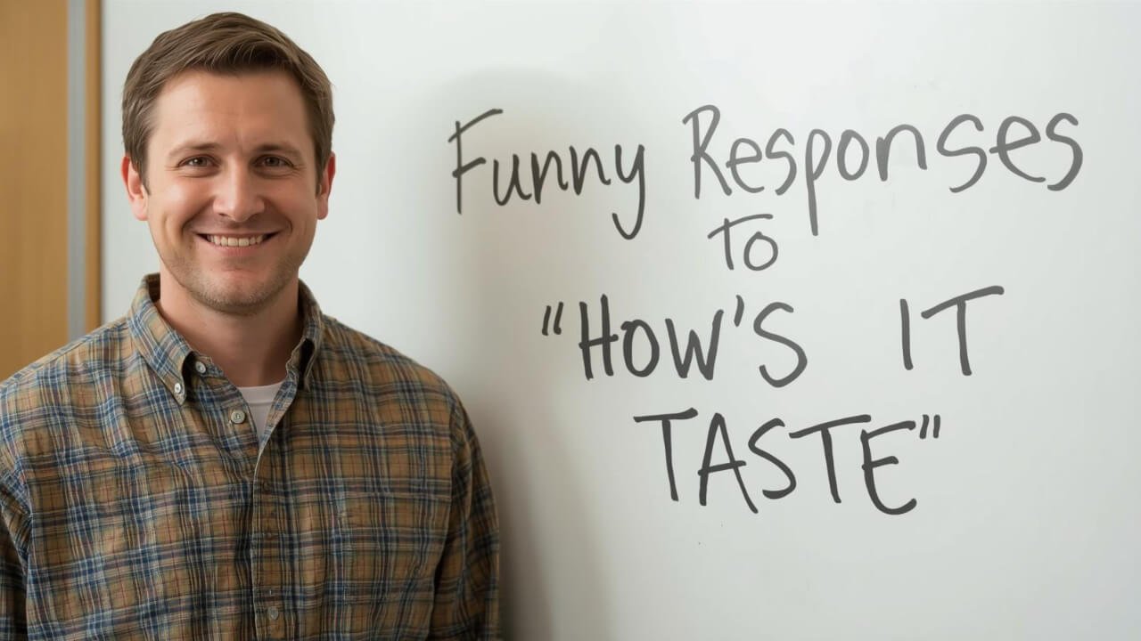 funny responses to hows it taste