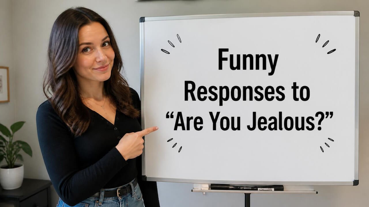 funny responses to are you jealous