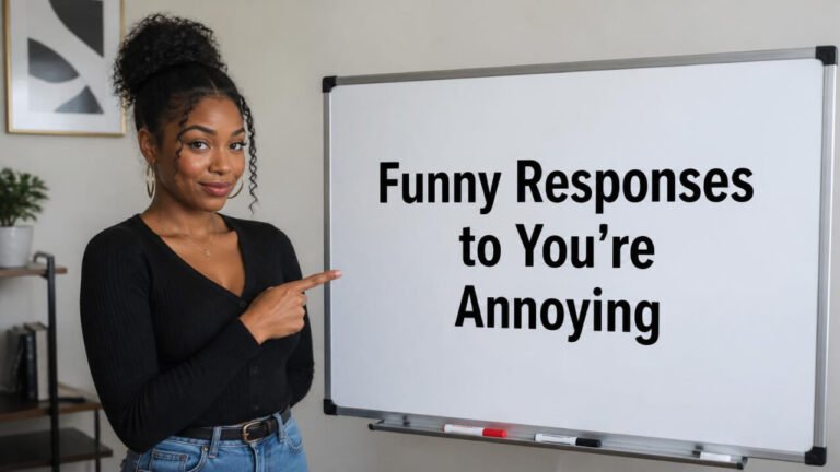 funny responses to you are annoying